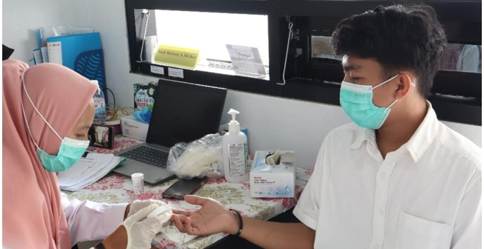 Pegawai BPN Mesuji Jalani Pemeriksaan Kesehatan, Siap Layani Masyarakat Secara Maksimal