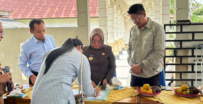 PT BMNI Bayar Ganti Rugi Tanah, Kakan BPN Mesuji Saksikan Kesepakatan Damai