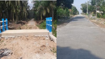 Pemdes Brabasan Bangun Jalan Usaha Tani 1,5 Km, Warga Senang Akses ke Kebun Lancar
