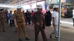 DPRD Lampura Sidak Pasar Dekon, Pedagang Keluhkan Soal Tempat Penampungan dan Sewa