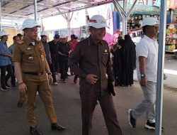 DPRD Lampura Sidak Pasar Dekon, Pedagang Keluhkan Soal Tempat Penampungan dan Sewa