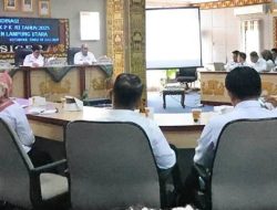 Bupati Lampura Tegaskan Komitmen Cegah Korupsi, Seluruh OPD Diminta Taat MCP KPK!