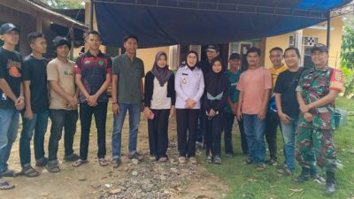 Karang Taruna & Bupati Waykanan Serahkan Tali Asih untuk Korban Kebakaran di Pasar Banjit