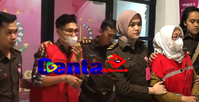 Korupsi, Direktur RSUD Ryacudu & Rekanan Proyek Ditahan Kejari Kotabumi