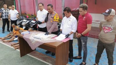 Mahasiswa Unila Jadi Pemetik Motor, Komplotan Pencuri Gasak 7 Motor di Bandar Lampung