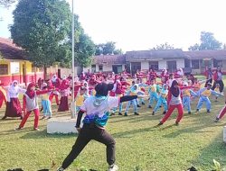 SDN 01 Simpangasam Ramaikan HAN ke-41 dengan Senam Sehat: “Anak Hebat, Indonesia Kuat”