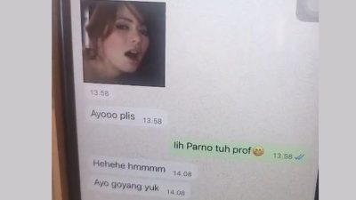 HEBOH! Chat Mesum Diduga Rektor UNM Bocor, Dosen Q Ngaku Dilecehkan