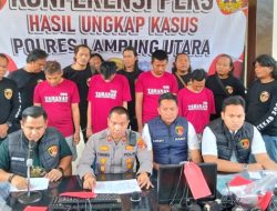 Polres Lampura Bongkar Sindikat SIM Palsu Lintas Provinsi 