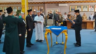 Bupati Lampura Lantik 17 Pejabat Baru, Mesin Birokrasi Diminta Tancap Gas!