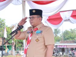 Hari Pramuka ke-64 di Way Kanan, Sekda Ingatkan Ancaman Judi Online hingga Narkoba