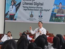 Bupati Way Kanan Buka Lokakarya Literasi Digital, Kadis Kominfo Ingatkan Bahaya Jejak Online