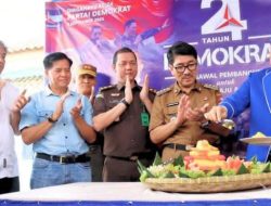 HUT ke-24 Demokrat, Bupati Lampura Puji Peran Politik Mercy di Pembangunan Daerah