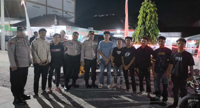 Nyaris Bentrok di Alun-Alun Mesuji! Sembilan Remaja Dievakuasi Polisi Setelah Dapat Ancaman!