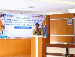 Sekda Waykanan: Pemerintah Adaptif, Informasi Publik Harus Terbuka dan Jujur!
