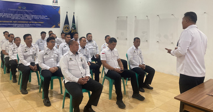 Lapas Waykanan Tegaskan “No Halinar”! Seluruh Petugas Teken Komitmen Antikorupsi