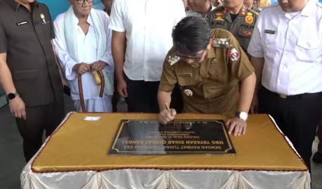 Bupati Lampura Dorong Akses Pangan Bergizi Lewat SPPG MBG Sinar Cerdas Bangsa