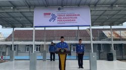 Kobarkan Semangat Juang, Lapas Waykanan Gelar Upacara Hari Pahlawan