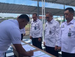 Komitmen Akuntabilitas, Lapas Way Kanan Teken Perjanjian Kinerja 2025,