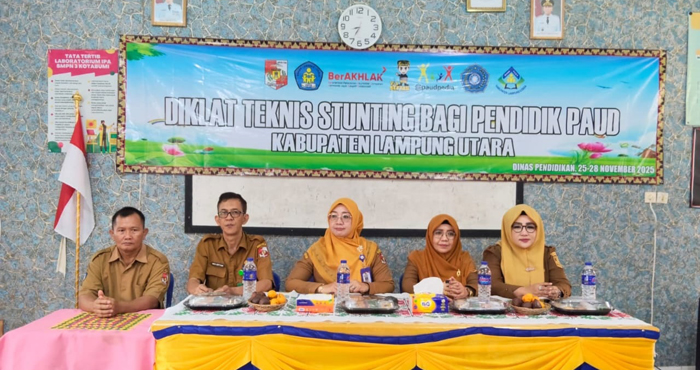 Lampura Siaga Stunting: 100 Guru PAUD Ditempa Jadi Garda Terdepan Penyelamat Generasi