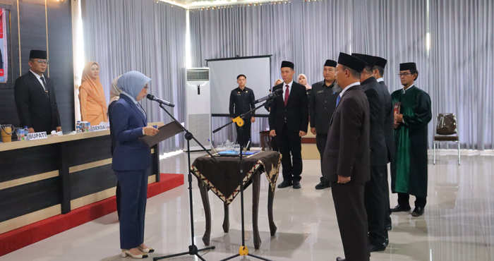 Ayu Asalasiyah Kencangkan Disiplin Pejabat Baru: Jabatan Bukan Tempat Istirahat