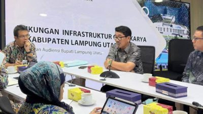 Ke Jakarta, Bupati Lampura Dorong Percepatan Infrastruktur