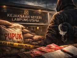Hanya Omon-omon, Janji Kejari Lampura Penuntasan Kasus Pupuk Kian Sayup Jelang Tahun Baru