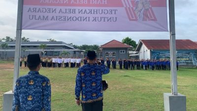Lapas Kelas IIB Waykanan Gelar Upacara Peringatan Hari Bela Negara ke-77