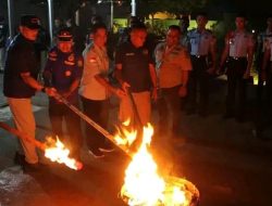 Kalapas Waykanan Ikuti Apel Siaga Nataru 2026, Kakanwil Pimpin Razia Lapas