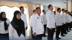 Pejabat Pemasyarakatan di Lingkungan Kanwil Ditjenpas Lampung Dilantik