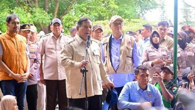 Bencana di Sumatera Jadi Alarm, Prabowo Tegaskan Penertiban Pembalakan Liar