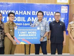 Pemkab Lampura Terima Bantuan Ambulans Keliling untuk Puskesmas Mider