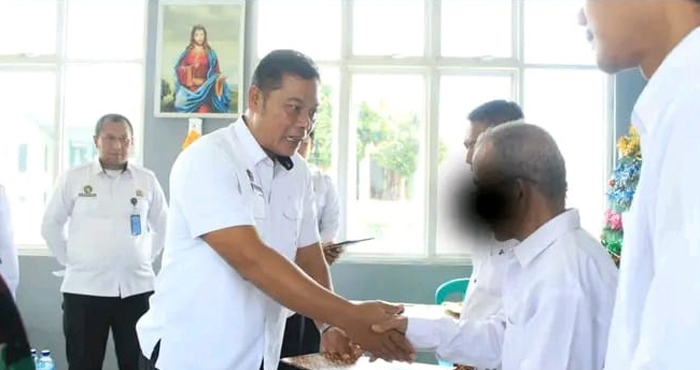 Tiga Narapidana di Lapas Waykanan Terima Remisi Khusus Natal 2025