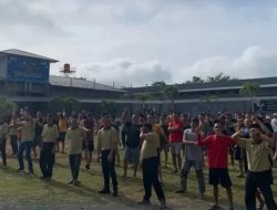 Agar Sehat & Kondusif, Lapas Waykanan Gelar Olahraga Bersama