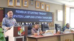Pemkab Lampung Utara Satukan Langkah, Rembuk Stunting 2025 Digelar