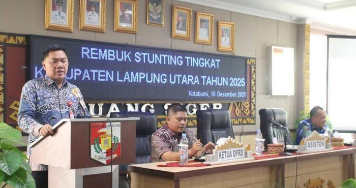 Pemkab Lampung Utara Satukan Langkah, Rembuk Stunting 2025 Digelar