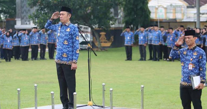 Layani Publik, Wabup Lampura: ASN Harus Disiplin