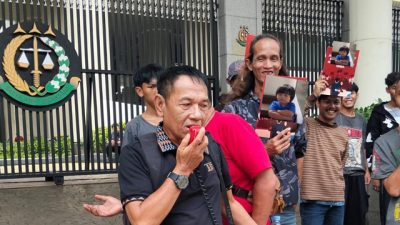 Aktivis Lampura Geruduk Kejagung,Desak Tuntaskan Dugaan Skandal Dana Hibah KPU