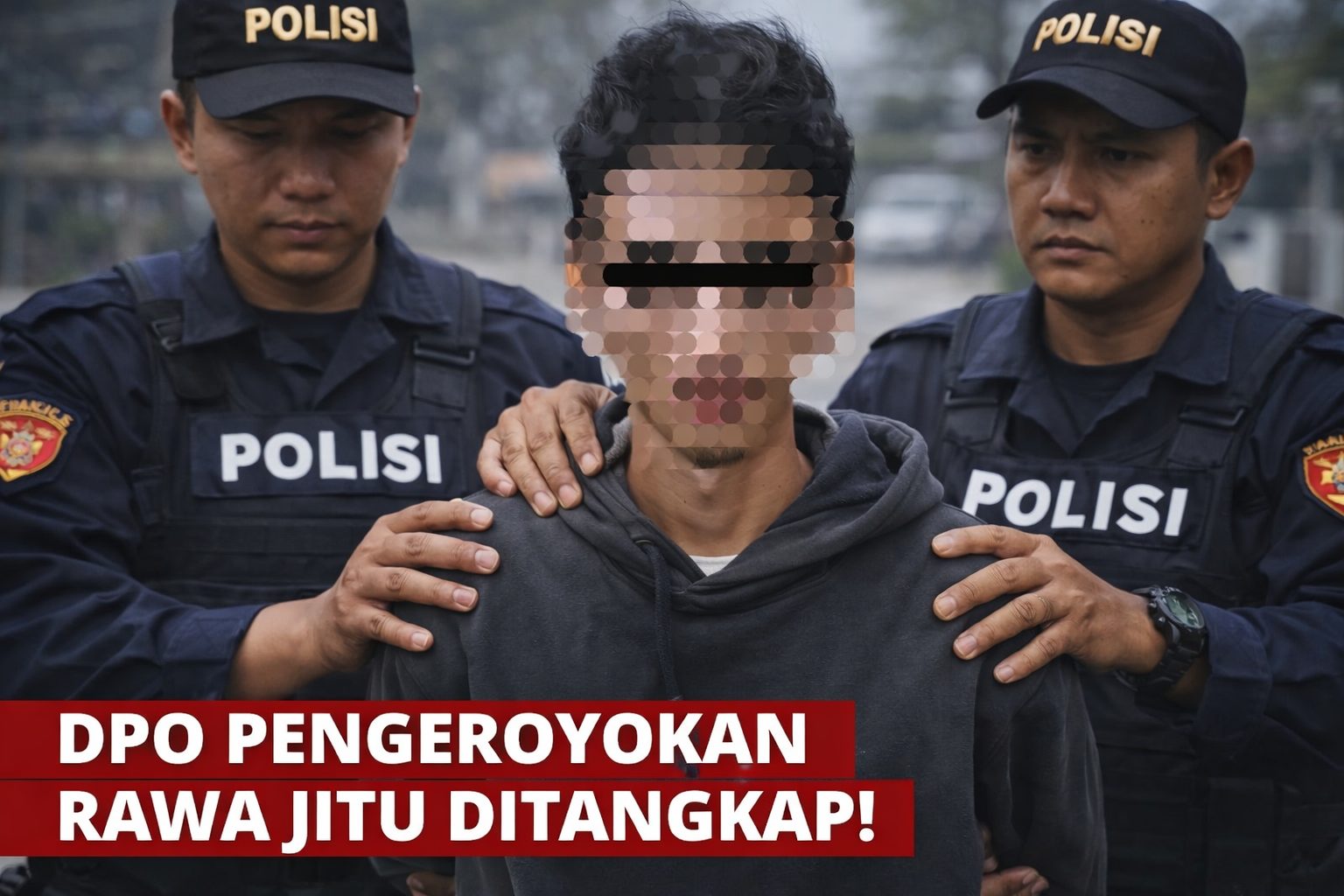 DPO Pengeroyokan Rawa Jitu Ditangkap di Bengkel Motor, Tiga Rekannya Sudah Lebih Dulu Dipenjara