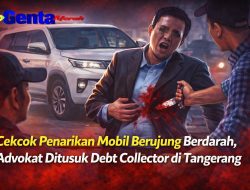Cekcok Penarikan Mobil Berujung Berdarah, Advokat Ditusuk Debt Collector di Tangerang