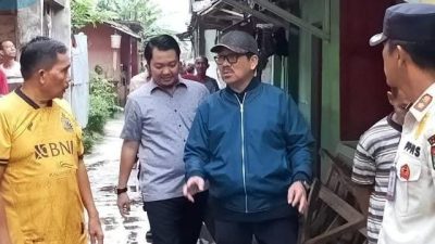 Hujan dan Angin Kencang Rusak Fasilitas Umum, Bupati Lampura Tinjau Lokasi