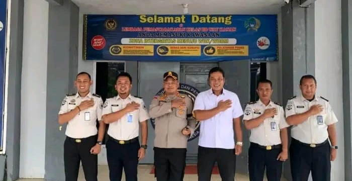 Perkuat Sinergi Penegakan Hukum, Lapas dan Polres Waykanan Satukan Komitmen