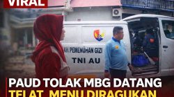 Viral.. Datang Terlambat & Menu Makanan Tak Layak, MBG Ditolak PAUD Kuala Karya