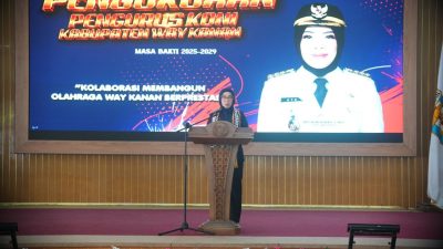 Indra Septa Purnama Pimpin KONI Waykanan, Target Prestasi Naik Kelas