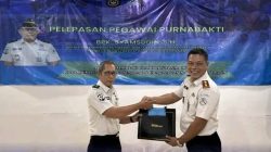 35 Tahun Mengabdi, Lapas Waykanan Lepas Syamsudin Purna Bakti