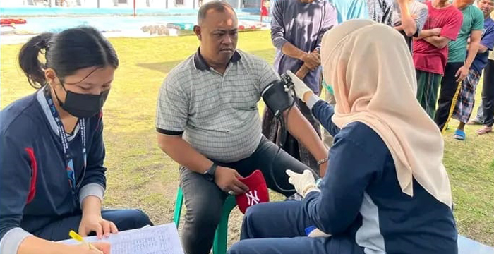 Lapas Waykanan Gelar Pemeriksaan Kesehatan Lansia & Warga Binaan 