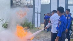 Lapas Waykanan, Pelatihan Kebakaran, Damkar Waykanan, Keamanan Lapas, Mitigasi Risiko