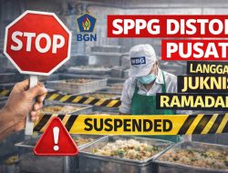 Menu Tak Sesuai Juknis Ramadan, SPPG di Palembang Distop BGN