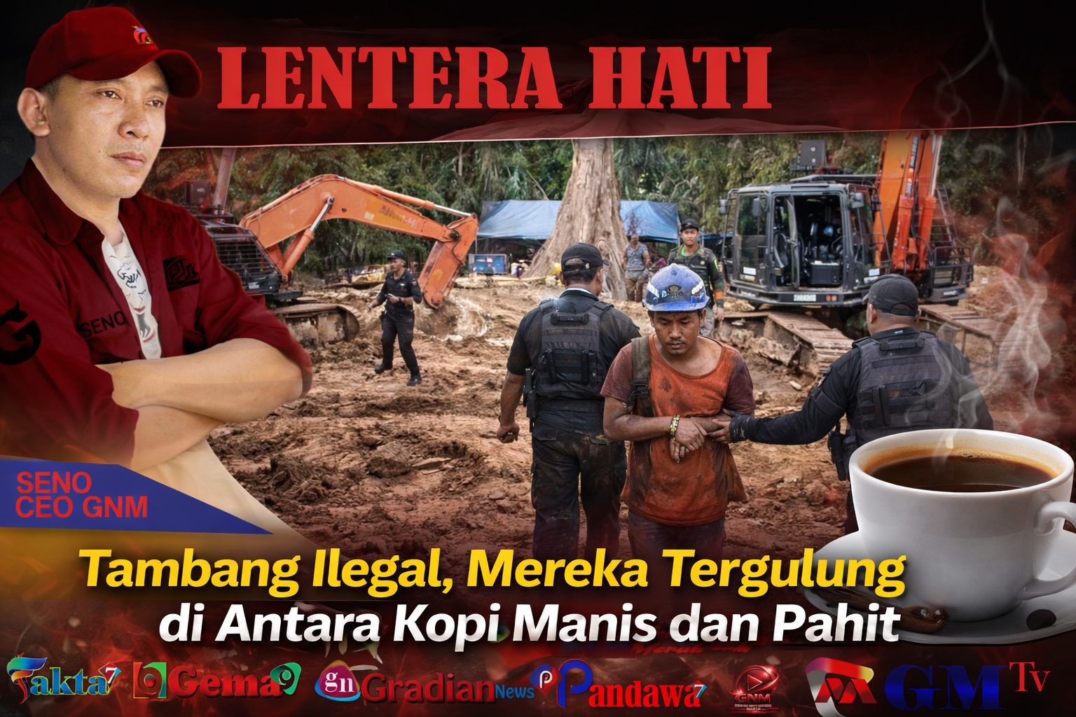 Tambang Ilegal, Kopi Pahit Para Penambang “Tergulung Jelang Takbir Lebaran”