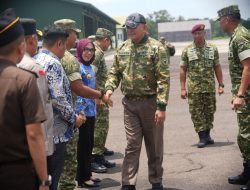 Menhan RI Mendarat di Waykanan, Pesan Tegas Soal Ketahanan Wilayah Menggema