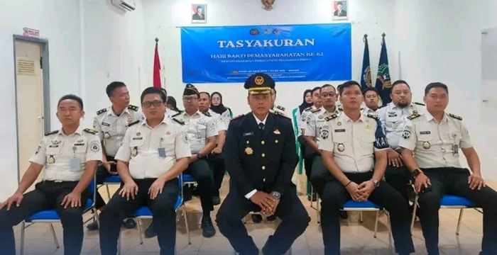Lapas Waykanan Ikuti Tasyakuran HBP ke-62, Petugas Penggagalan Narkoba Dapat Penghargaan